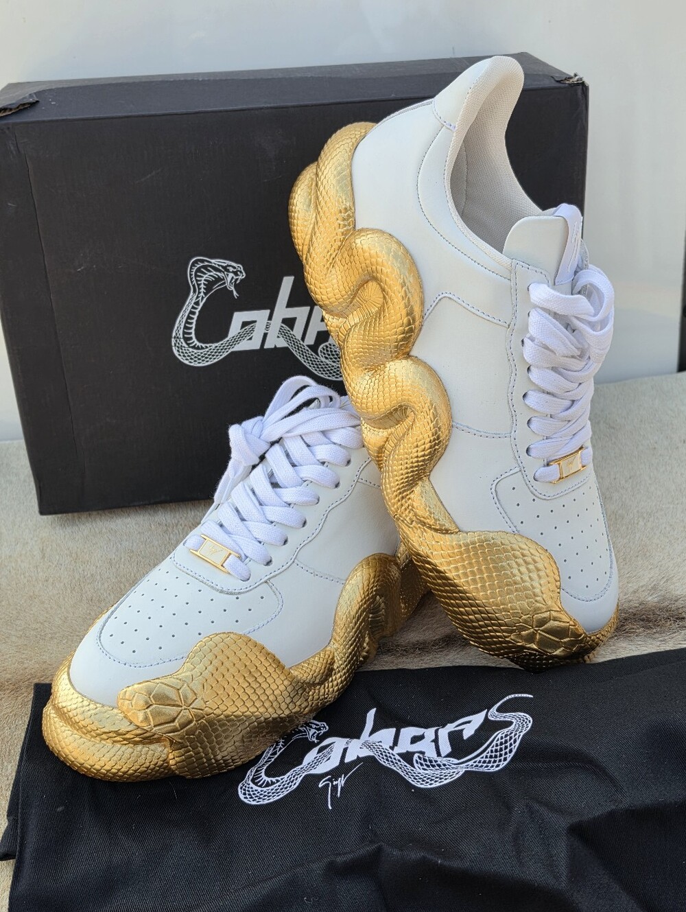 Giuseppe Zanotti Cobra sneakers Size 11 - Picture 8 of 16